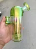 Colors can be customized for electroplating or spray painting Hookahs Borosilicate glass Smoking Accessories dab rigs recyclers bong bubbler silicone bong pipes
