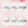 Partihandel 50st Triangle Velvet Powder Puff Make Up Sponges For Face Eyes Con Shadow Seal Cosmetic Foundation Makeup Tool 240319