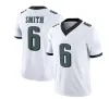 1 Jalen Hurts Football Jersys AJ Brown Devonta Smith Kelly Green Jason Kelce Haason Custom Jersey 남자와 여자 청소년 크기 4xl