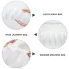 Laundry Bags 3 Pcs Shoe Care Bag Mesh Portable Dryers Cleaning Shoes Wash Sneaker Pouches Grid Cloth Washer Travel Socks