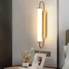 Vägglampor vita rör modern mats vardagsrum hem dekor sconce kreativt sovrum sovrum belysning fixtur