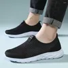 Casual Shoes Big Size 48 Super Light Men Running Sneakers Outdoor Quality Slip-on Jogging Mesh Breathable Tenis Masculino Soft Comfort