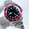 Mens Watches Designer Watch 41mm Dial Automatisk rörelse Mekanisk klocka Rostfritt stål Rem Datum Displayklockor