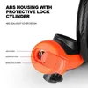 Xunting Bike Lock Enroulé Clés sécurisées Câble de verrouillage pour vélo avec support de montage Antivol antivol pour scooter de montagne 240318