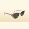 Erkekler İçin Güneş Gözlüğü Kadınlar 2022 Vintage Tasarımcı Trending Crella UV400 Asetat Kedi Göz Güneş Gözlükleri3130510