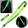 Vestes de course USB Rechargeable LED Reflective Sash Sash High Visibility Safety Running Gear pour la nuit