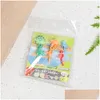 Forks Animal Fruit Fork Food Grade Plastic Mini Cartoon Kids Cake Tootick Bento Lunch Accessories Party Decoration Drop Delivery Hom Otri3