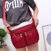 Shoulder Bags Fashion Women Messenger Zipper Bag Oxford Textile Travel Large Capacity Crossbody Purses Handbags