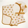 Baby Changing Mat 7090Cm Absorbent Portable Diaper Pad Bed Cover Cute Animal Print AntiDirty Mattress 240315