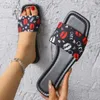 Tallgarna Färgglada tofflor för kvinnor Skor Flat Sandaler Peep Toe Ladies Casual Slides Kvinnliga BEAC LAPLE SHOES T240323