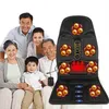 Massaging Neck Pillowws Car Home Office Full-Body Massage Cushion Heat 7 Motors Vibrate Mattress Back Neck Mat Chair Massage Relaxation Seat 12V 240323