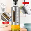 200300500ml Oil Bottle with Scale Multifunctional Glass Seasoning Storage Dispenser for Kitchen 240307