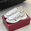 2024 Designer Mannen Casual Lace-up Platte Schoenen Eenvoudige Comfortabele Formele Platte Schoenen Klassieke Luxe Tennisschoenen Wandelschoenen Man ademend