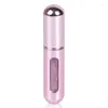 Storage Bottles 5ml Perfume Atomizer Portable Liquid Container For Cosmetics Traveling Mini Aluminum Spray Empty Refillable Bottle