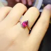 Cluster Rings FS 6 8 Natural Sapphire/citrine/topaz/garnet Ring S Sterling Sier for Women Fine Fashion Charm Weddings Jewelry Staly