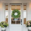 Decorative Flowers Spring Wreath Wildflower Green Leaves And Summer Mother's Day Decoration Window Suction Cups