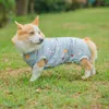 Abbigliamento per cani Abbigliamento per animali domestici Tuta con motivo a cartoni animati Forniture per pullover in morbido cotone traspirante e confortevole