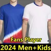 23 24 25 Verenigde Staten PULISIC Voetbalshirts McKENNIE REYNA McKENNIE WEAH SWANSON USAs 2023 2024 2025 MORGAN RAPINOE Heren dames / kindertenue Voetbalshirt