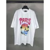 Paris High Edition 2024 Nieuw B Home Hawaii Sunset Kokostoren Vleermuispatroon T-shirt met korte mouwen