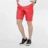 Men's Shorts Mens PU leather shorts mens summer fashion brand board and plus size casual shorts mens street clothing white khaki red shorts 240323