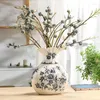 Vases Creative Ceramic Vase Chinese Blue And White Porcelain Household Living Room Decoration Flower Arrangement