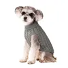 Ropa para perros Suéter para mascotas Color caramelo Ropa interior Ropa interior cálida Grueso Frío Lindo Simple Transpirable y seco