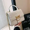 Designer Luxury fashion Shoulder bags New Fashion Versatile Handheld Swallow Bag Chain Bar Womens Bag Single Shoulder Crossbody Small Square Bag