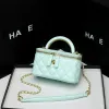 Handheld small bag for women's spring and summer new Lingge chain bag high-end and stylish crossbody bag popular box bag