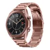 Tillbehör Titta på band Kompatibla med Samsung Galaxy Watch 3 Band 41mm Mystic Bronze rostfritt stål Metal Business Strap Accessories