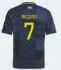 2024 Maglie da calcio in Scozia a casa Tierney Dykes Adams 24 25 Shirt da calcio Christie McGregor McGinn McKenna Men Kit Kids Uniforms 9 Football Jersey