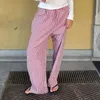 Damesbroeken Imcute Y2k Dames Esthetische Kleding Casual Gestreept Lage Taille Losse Loungebroek Met Zakken Jaren 2000 Kleding Streetwear