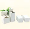 20 Storlek Vit förpackningsgåva Small Cardboard BoxesQuare Kraft Paper Cardboard Packaging Paper Box Factory Whole6568167