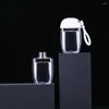 Storage Bottles Portable Plastic Transparent With Hook Key Ring Cosmetic Container Refillable Bottle Hand Soap Spray