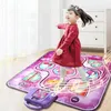 Musikmatte Tanzen Spielmatte Tanzdecke Tanzpad Spiel Kind spielt Teppich Teppich Eltern-Kind-Spielzeug Tanzmatte Interaktives Spielzeug 240322