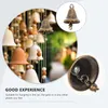 Party Supplies Metal Bell Feng Shui Wind Chime Fortune Jingle Keychain Pendants Festival Christmas Decoration