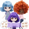 ICY DBS Blyth Puppe Nr. 1 weiß braun schwarz superdunkler Gelenkkörper 16 BJD Sonderpreis OB24 Spielzeug Geschenk 240311