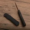 1st Ny high end 4600 Auto Tactical Knife S30V Double Action Titanium Coated Blade CNC G10 Handle EDC Pocket Knives With Nylon Mantel