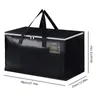 Storage Bags 90L Moving Boxes With Zippers & Handles Heavy Duty Packing Space Saving For Storing