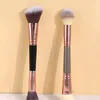 1 Pc Double Extrémité Ctour Brosse Sculpting Brosse Poudre Blush Brosse Pinceaux De Maquillage Outils Cosmétiques Visage G9rq #