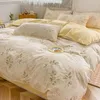 Bedding Sets Nordic Bed 90 Cover Euro Linen King Size Bedclothes Sheets Set Duvet Couple Double Sheet Bedspread