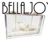 Bella Joy Acrylic Transparent Women Clutch Bag Chain Women Messenger Bag Evening Bag Handväskekedja axelväska 240307