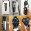 Shaves Enchen Blackstone 3D Electric Face Shaver For Men USB Smart Recarregável Charging Fast Charging Máquina de barba de barba elétrica