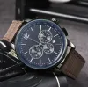 2024 Herrklockor Casual Quartz Movement Watch Gift Wristwatch Nylon Strap Auto Date Battery Analog Clock Montre de Luxe