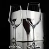 Wine Glasses Simplicity Goblet Glass Red Wine Glass Champagne Glass Household Glass Cup European Burgundy Wine Glass Drinkware L240323