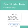 Papierproducten Niimbot B21 B3S Label thermische printer 5 rollen zak Waterdichte olieprinters Drop Delivery Kantoor School Business Ind Otswv