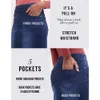 Rekucci Jeans Ease Into Comfort Pull-on-Stretch-Jeansrock für Damen