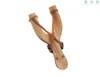 Trä katapult barn leksaker traditionell material sträng jakt utomhus gummi intressanta roliga rekvisita slinghot toppkvalitet da097 fomep