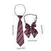 Papillon 2 pz/set Moda Bowknot Cravatte Per Studenti Unisex Cravatta Nodo Cravatte Ragazza Ragazzi Accessori Uniformi