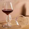 Kieliszki do wina 530 ml wielokrotnego użytku czerwony wina kieliszek z plastiku melaminy bez bisfenolu A przezroczysty zestaw kieliszek niefalowany L240323