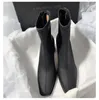 Buty kobiety wysokie obcasy buty gumowe guma Rome Pu podstawowe kopyta